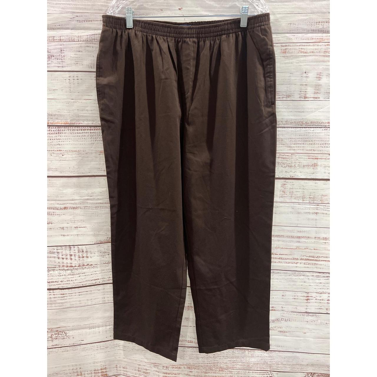 Basic Editions Women's Pants - Brown - XL – Basic… - image 1