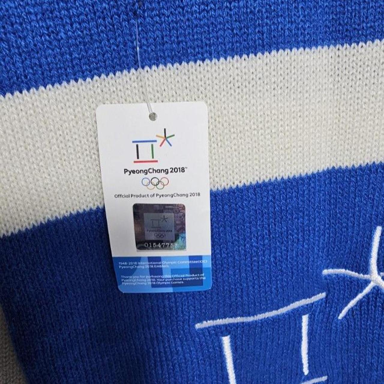 Source Unknown Women's Scarf - Blue – PyeongChang… - image 1