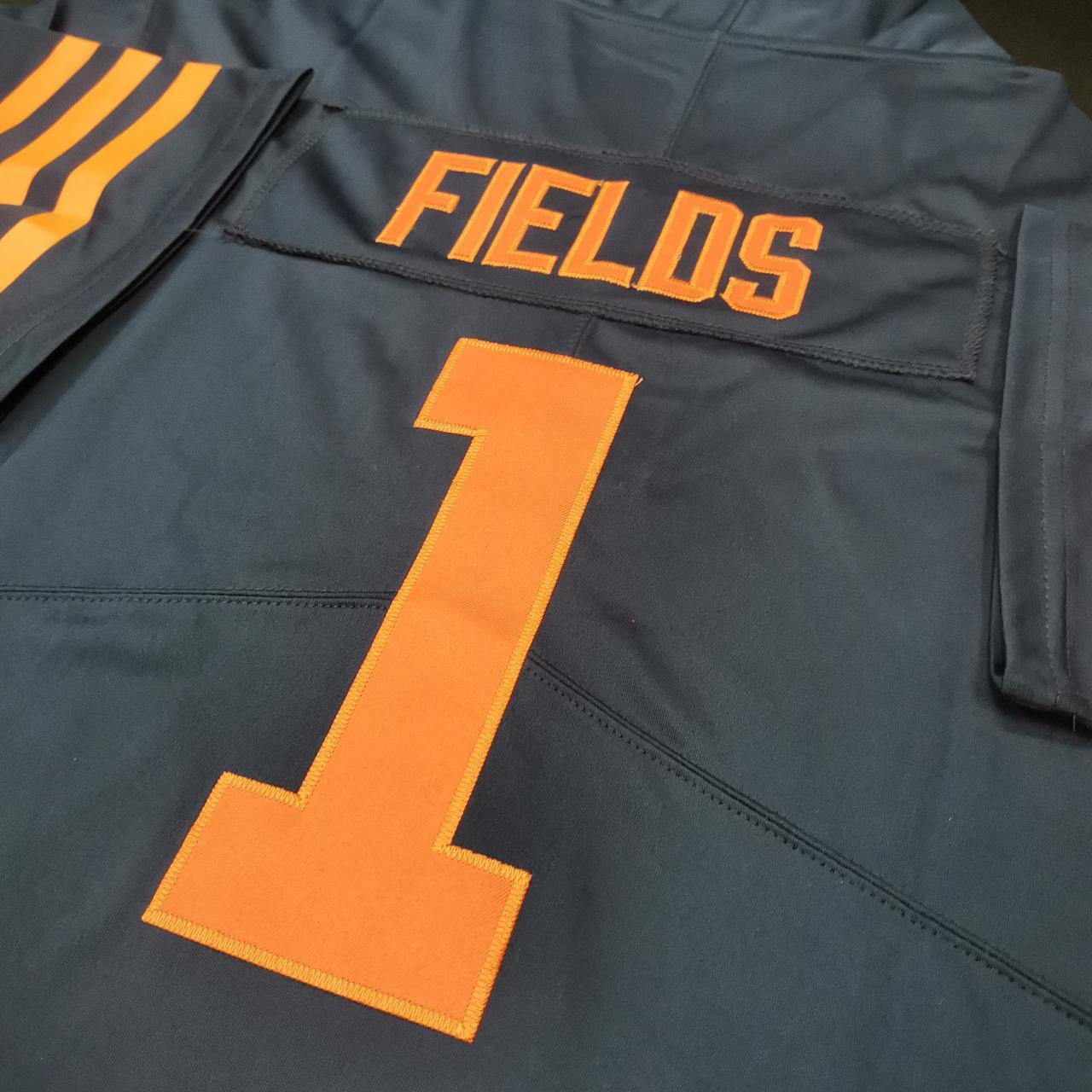 Justin Fields Jersey Official NFL Apparel New - Depop