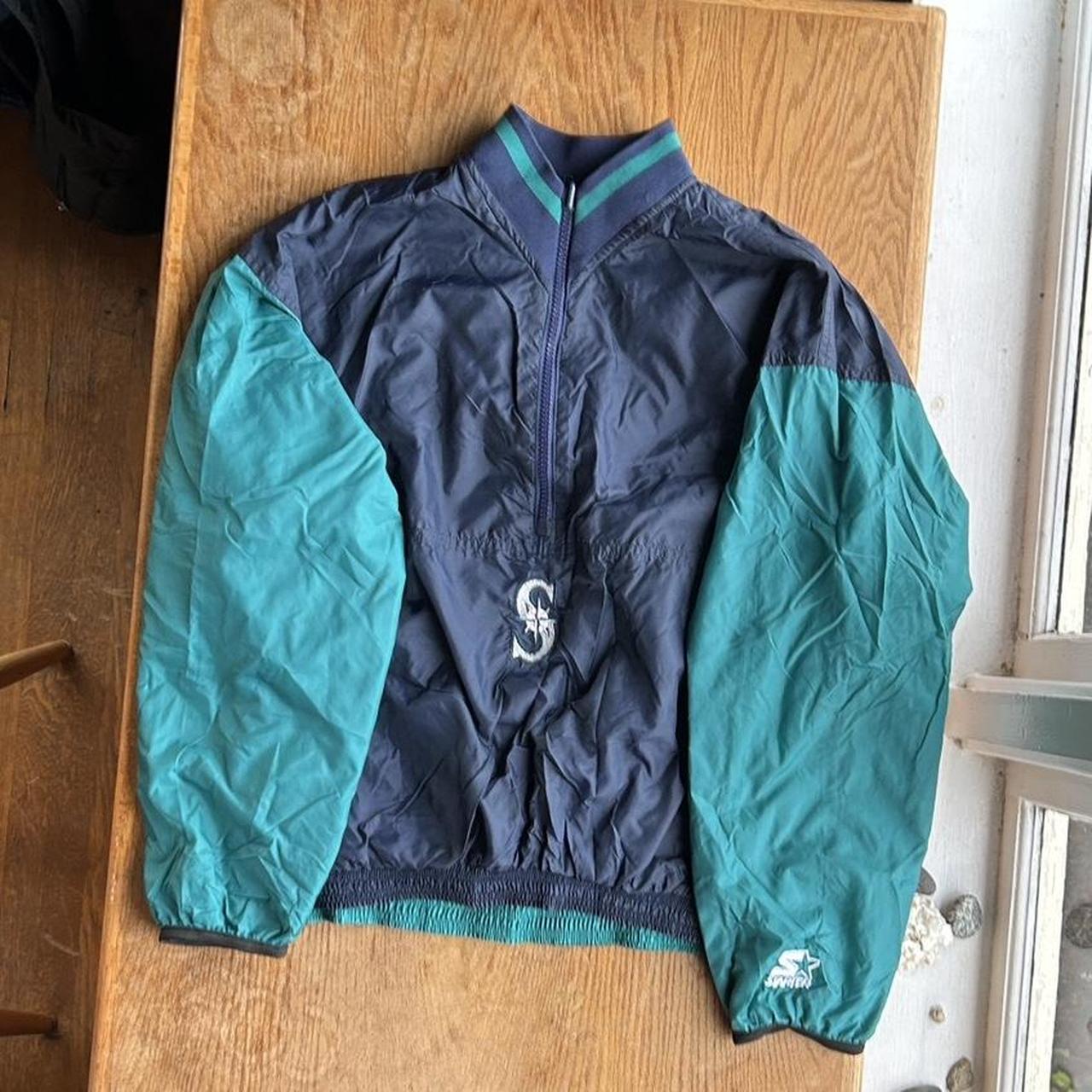 Vintage Reversible Starter Seattle Mariners jacket.... Depop