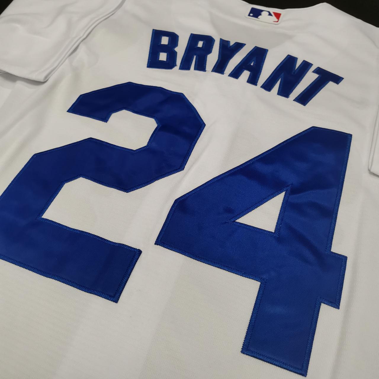 Dodgers Jersey Bryant #24 White