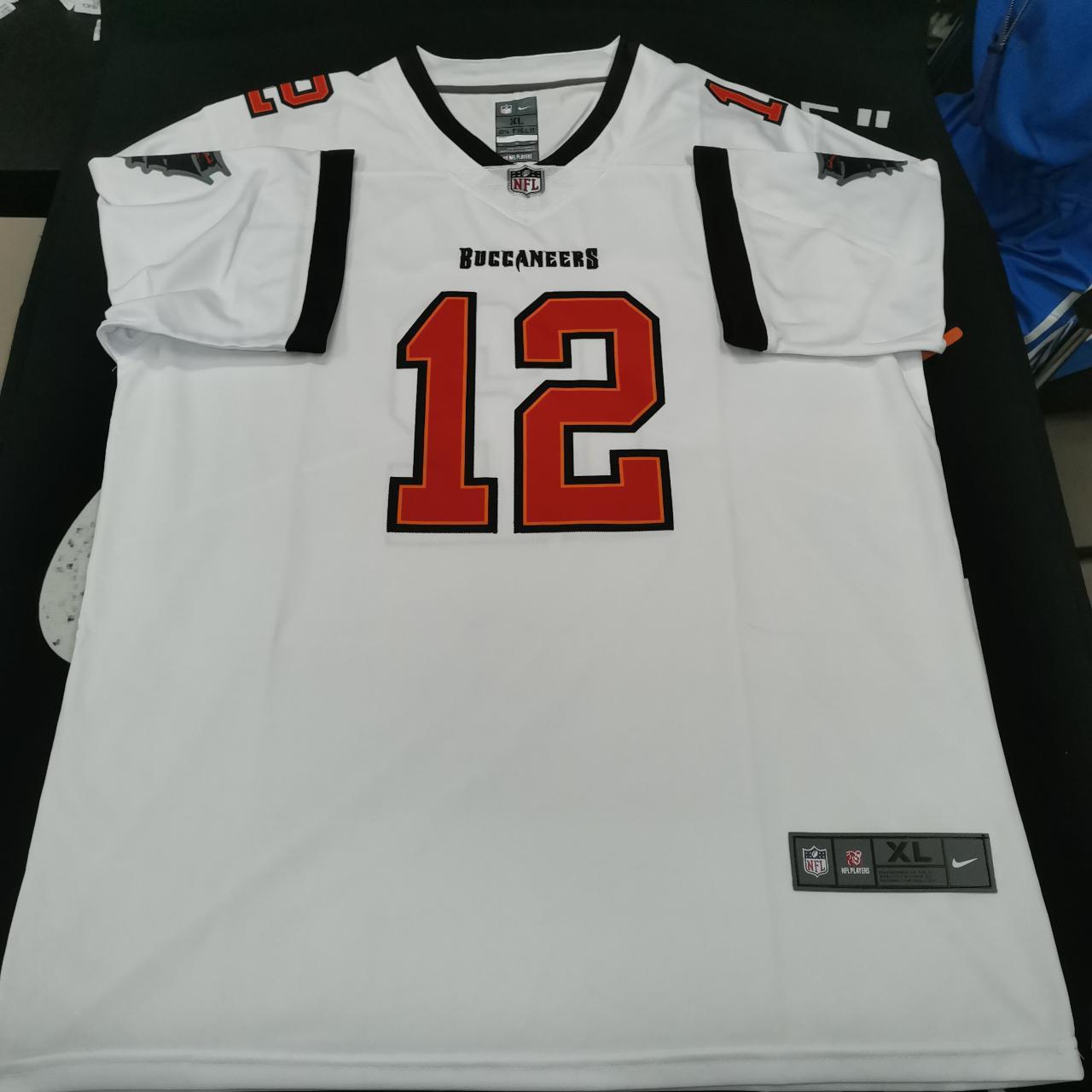 Tom Brady 12 Jersey Nike Tampa Bay Buccaneers - Depop