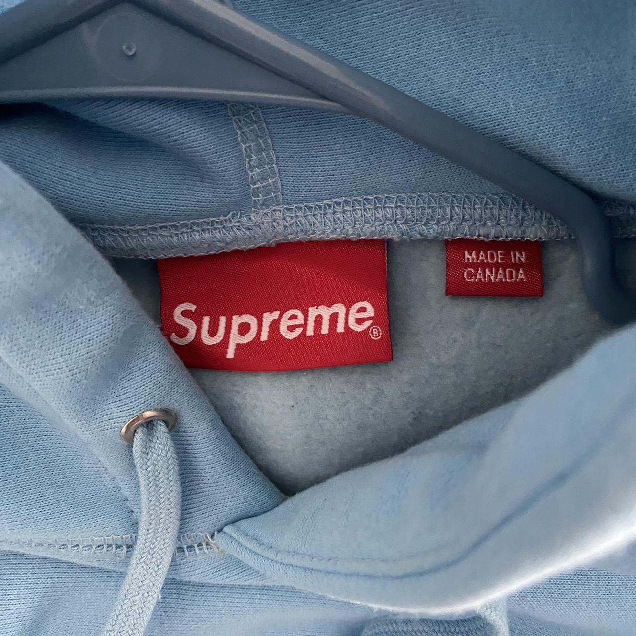 Supreme Snowman Hooded Sweatshirt Dark Royal Blue - Depop