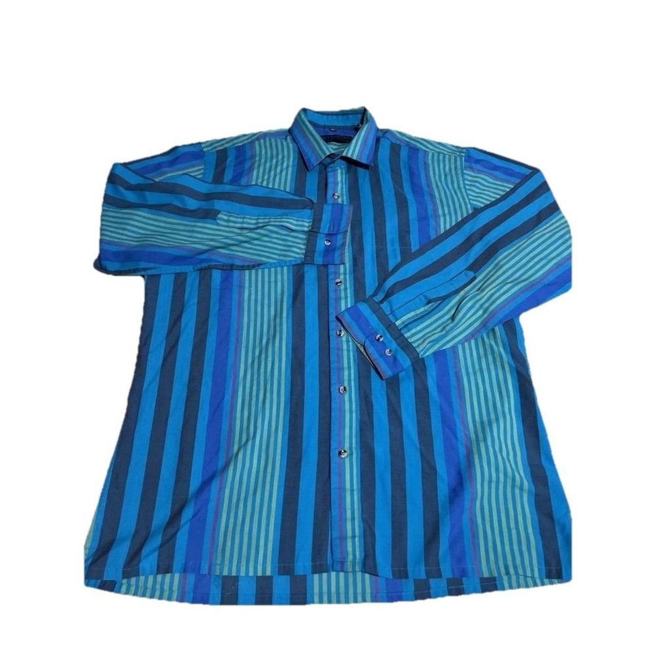 Bold Elements Men's Shirt - Blue - L – Basic Elem… - image 1