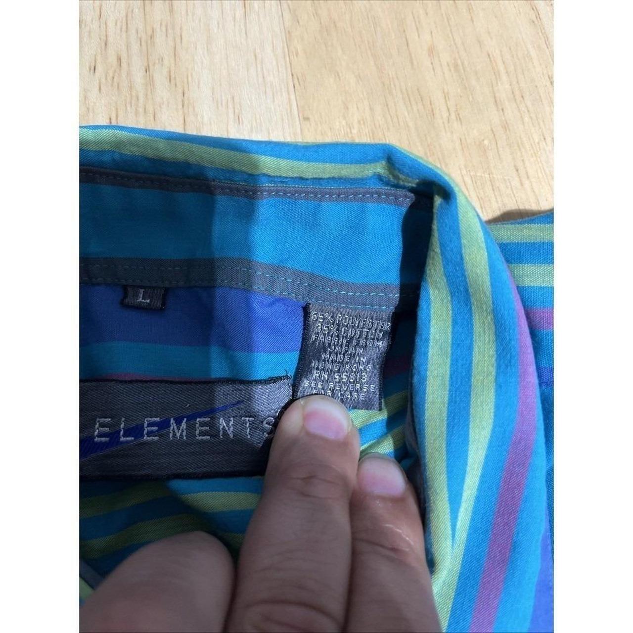 Bold Elements Men's Shirt - Blue - L – Basic Elem… - image 4