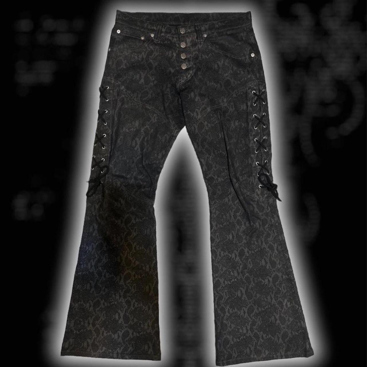 TORNADO MART LACEUP FLARE PANTS | paymentsway.co