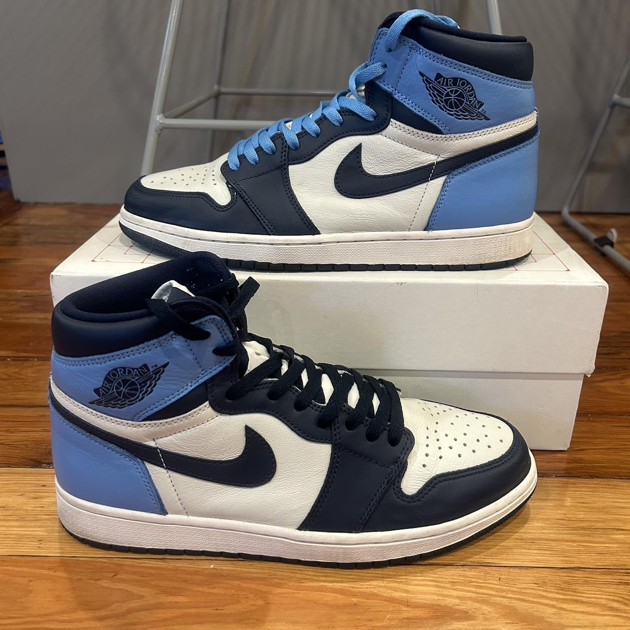 Nike Air Jordan 1 High OG Obsidian Size 11 Men’s - Depop