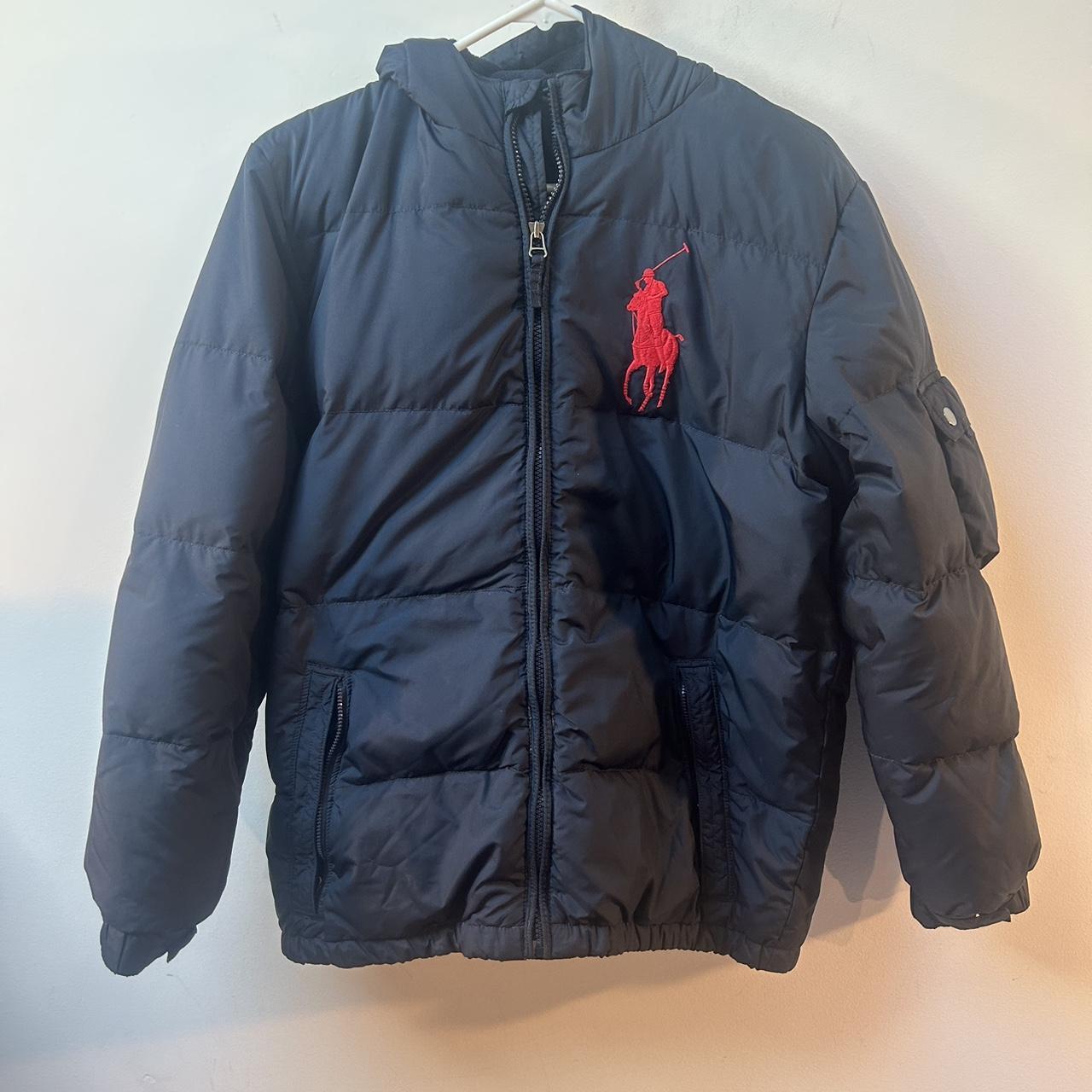Vintage 1990s Polo Ralph Lauren Puffer Jacket Size... - Depop