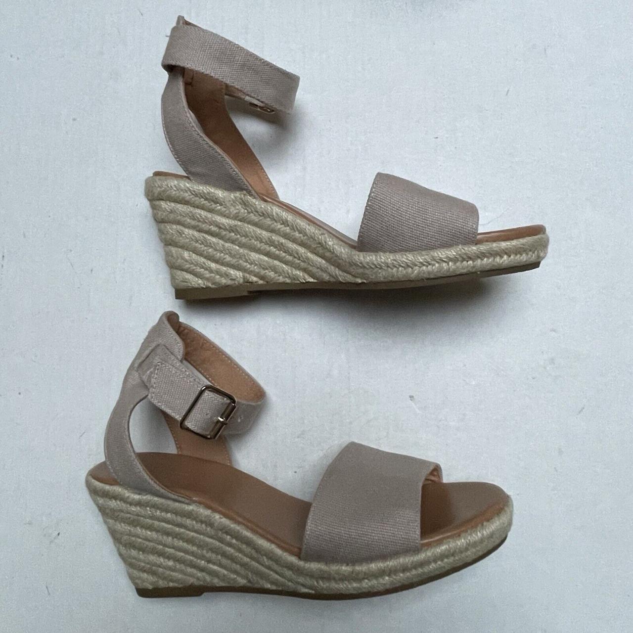 Preloved Women's Sandals Tan/Cream US – J Crew Espadrille