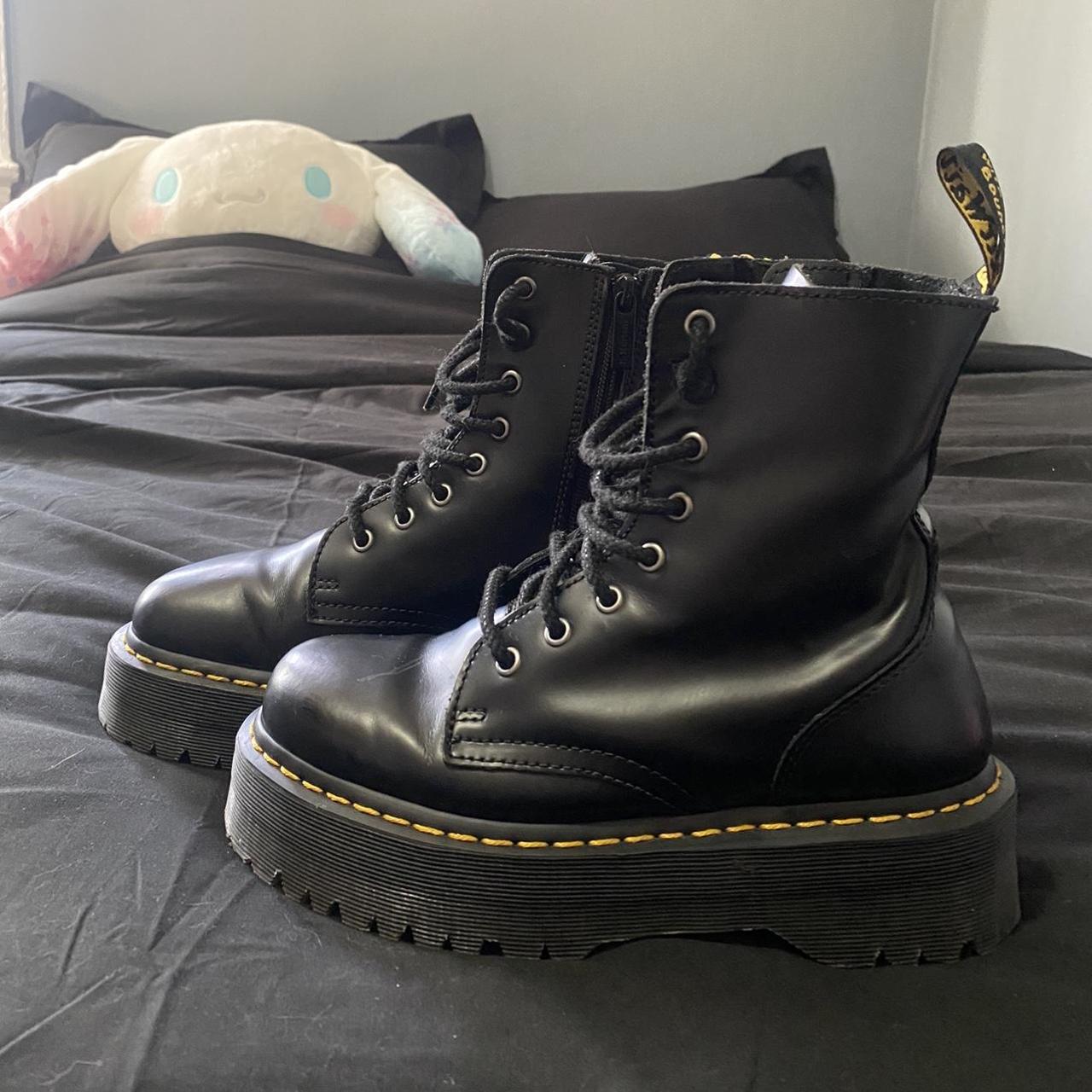 Dr Martens Jaden Leather Platforms selling my... - Depop