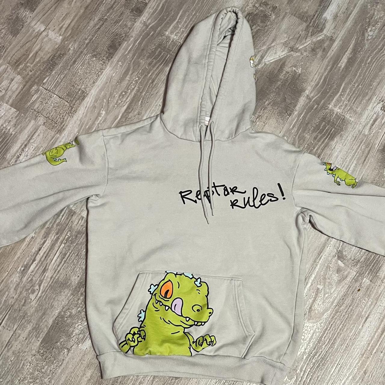 Reptar rugrats hoodie hot sale