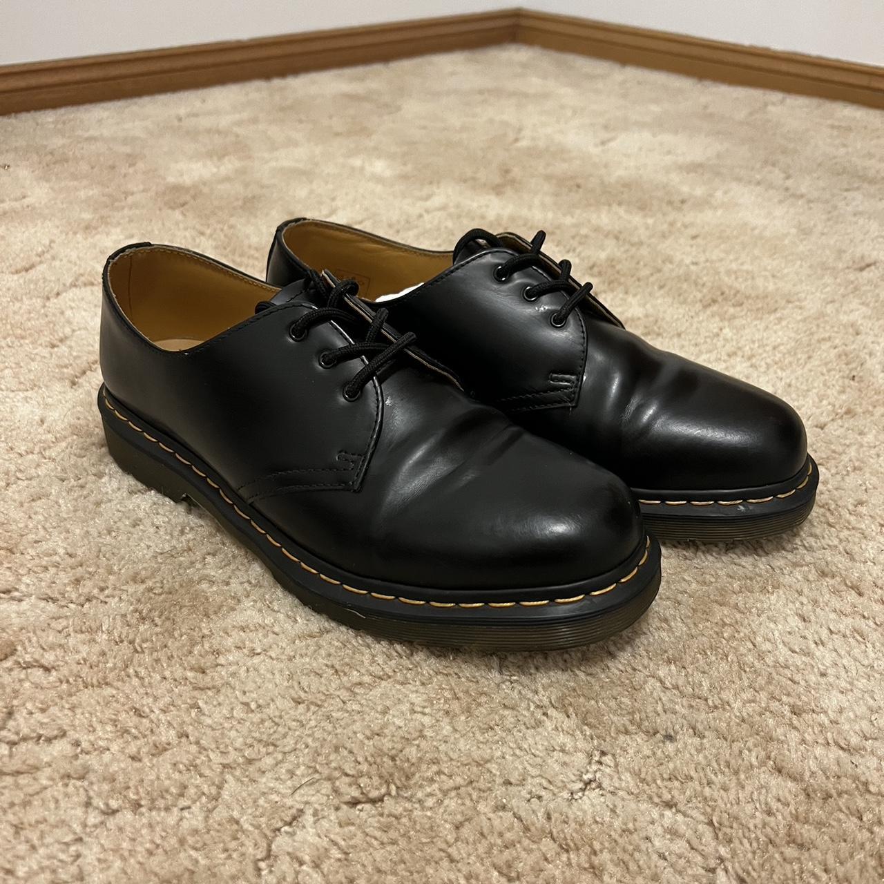 Doc Martens 1461 black Oxford shoe UK 10 US 11... - Depop