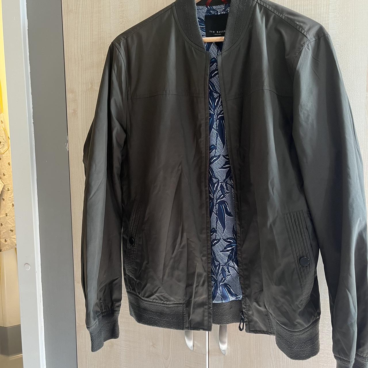 Men’s Large Khaki Green Ted Baker Bomber