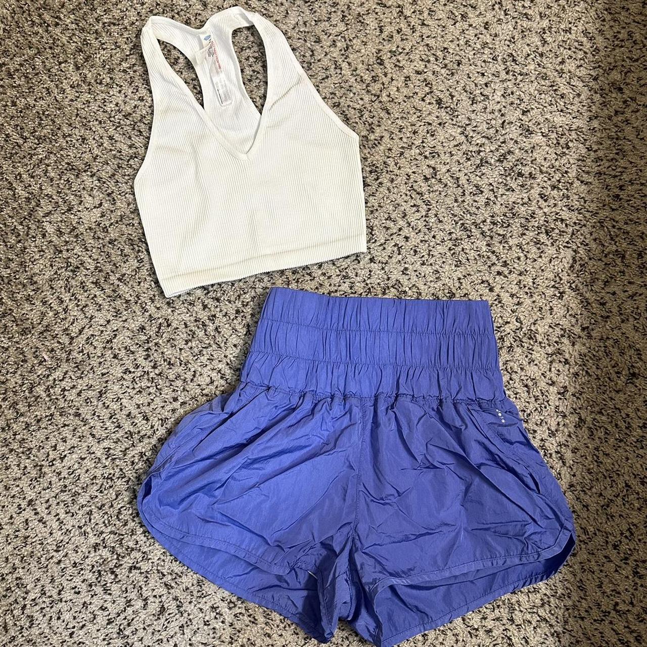 Free People Movement set, way home shorts are S,... - Depop