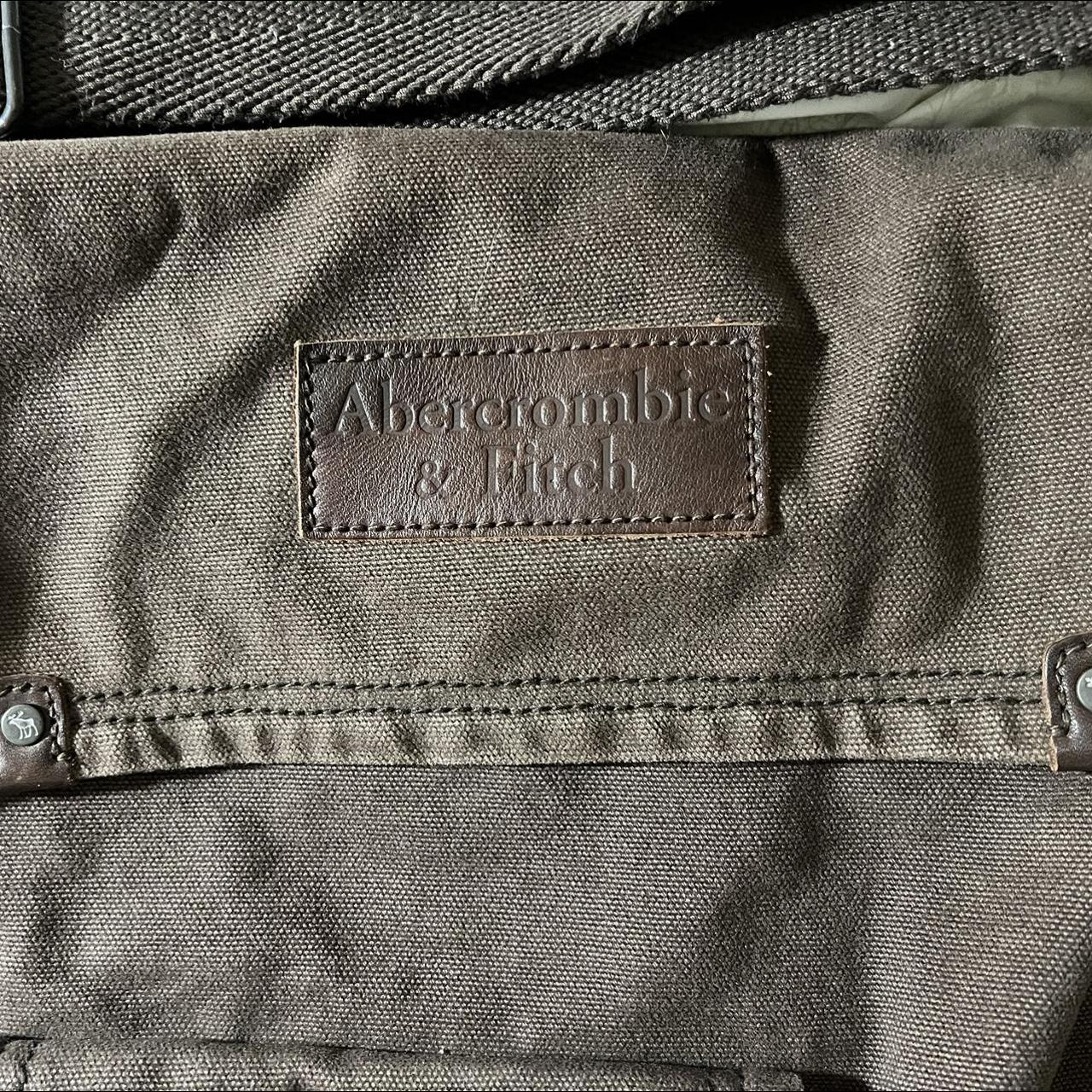 Abercrombie and Fitch Large Canvas Bag / Book... - Depop