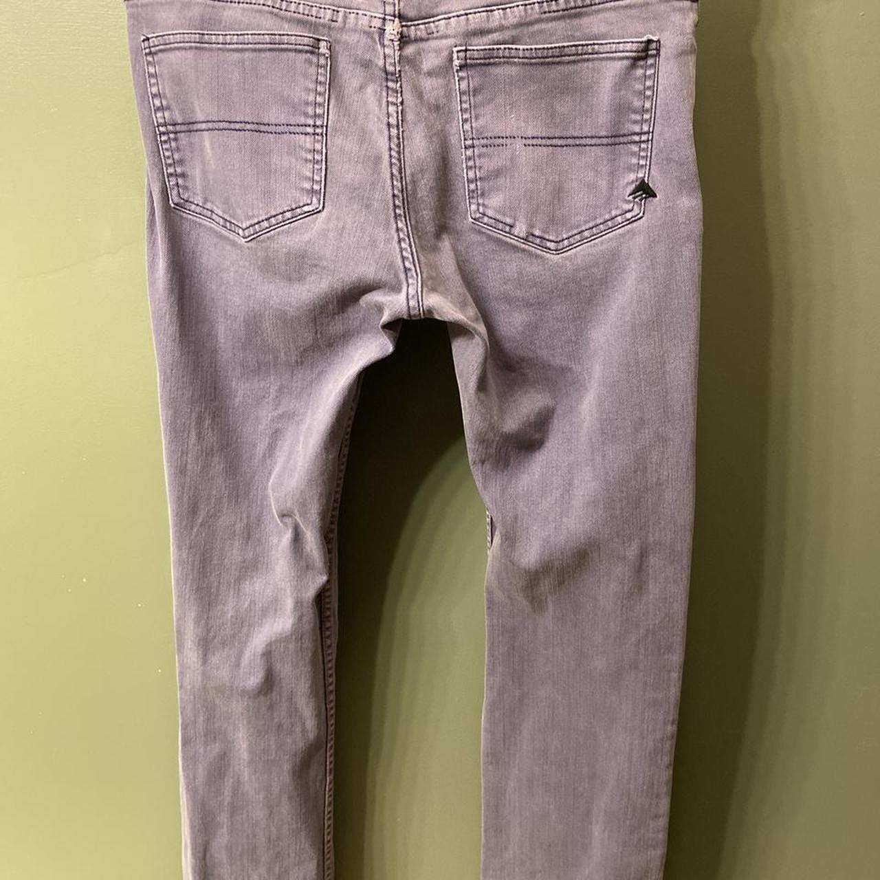 Emerica Men's Purple Jeans (2)
