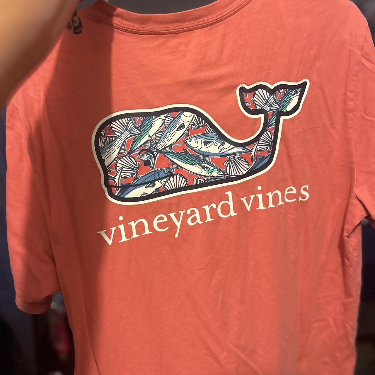 Men's VINEYARD VINES Red Boston Red Sox Polo Shirt - Depop