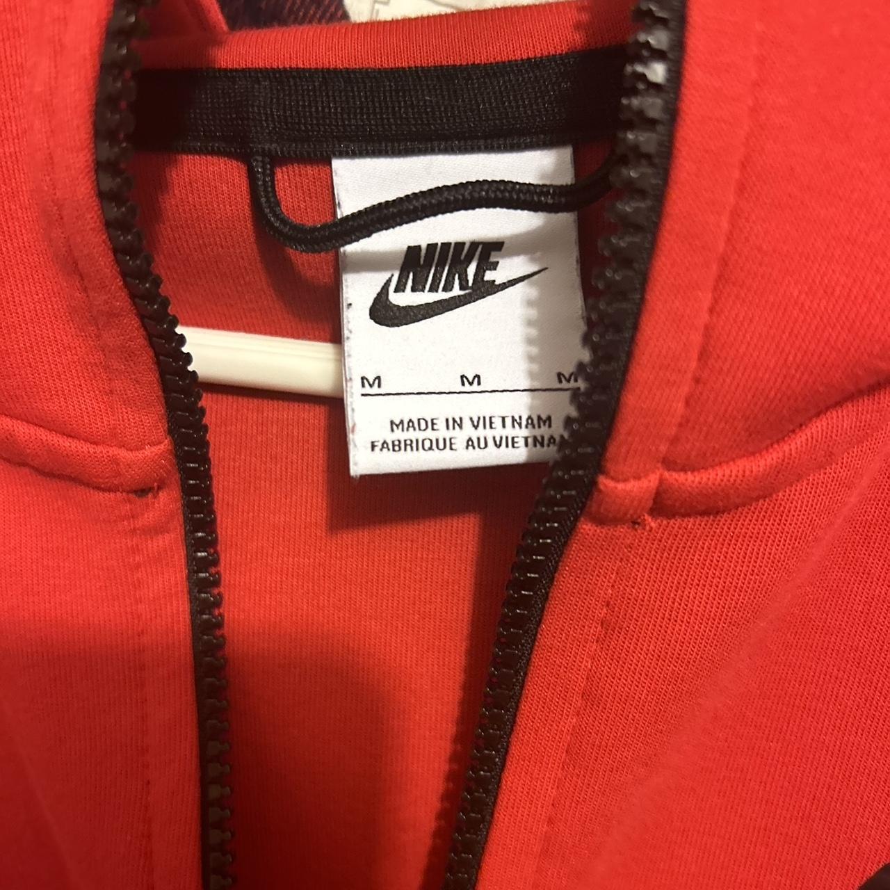 mens red nike tech