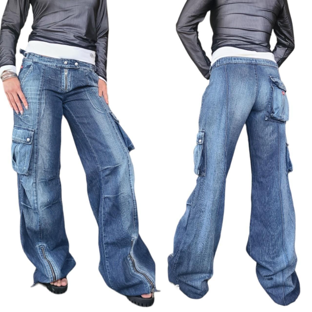 Miss Sixty Dublin cargo jeans vintage Own a rare... - Depop