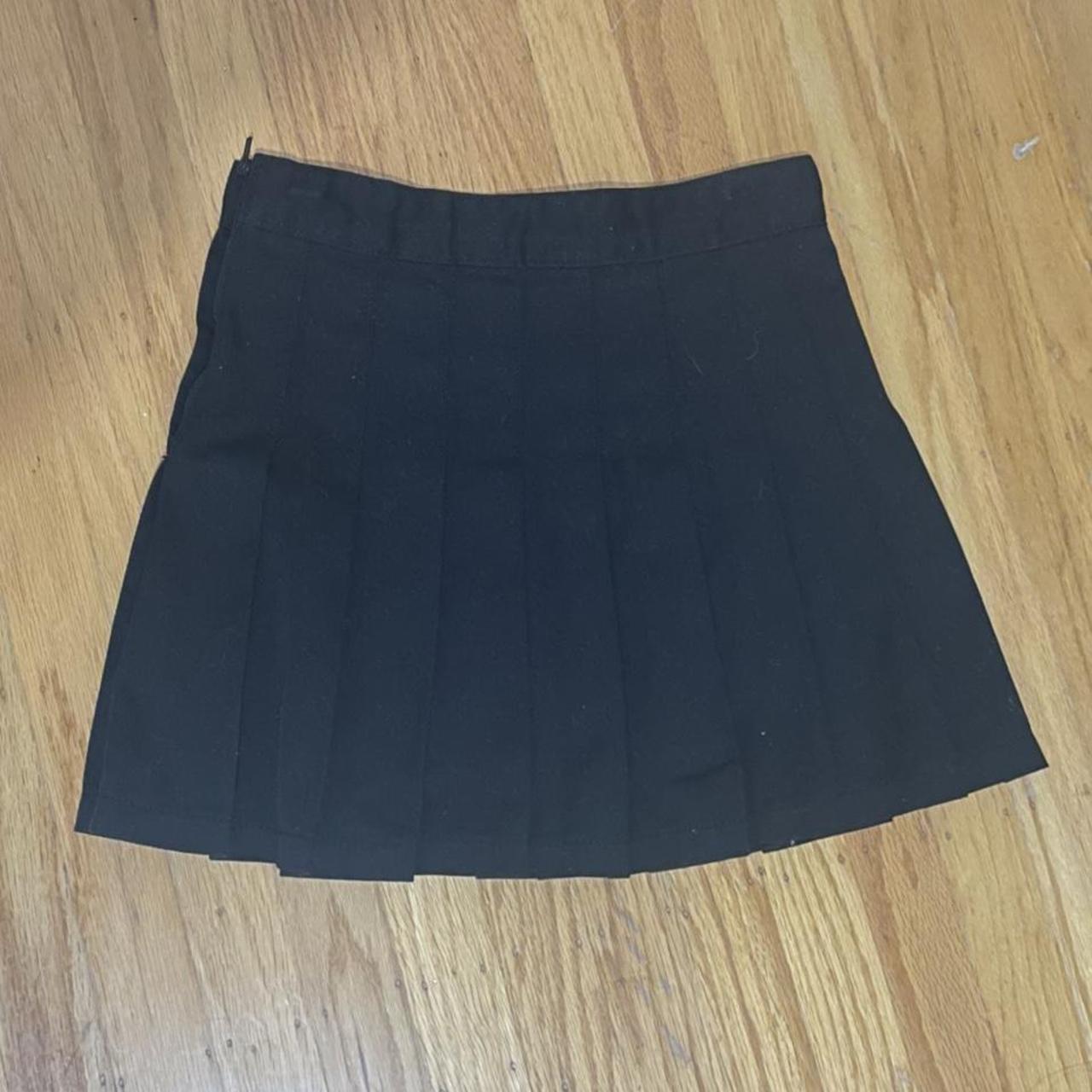 Brandy Melville black tennis skirt Worn once Perfect... Depop