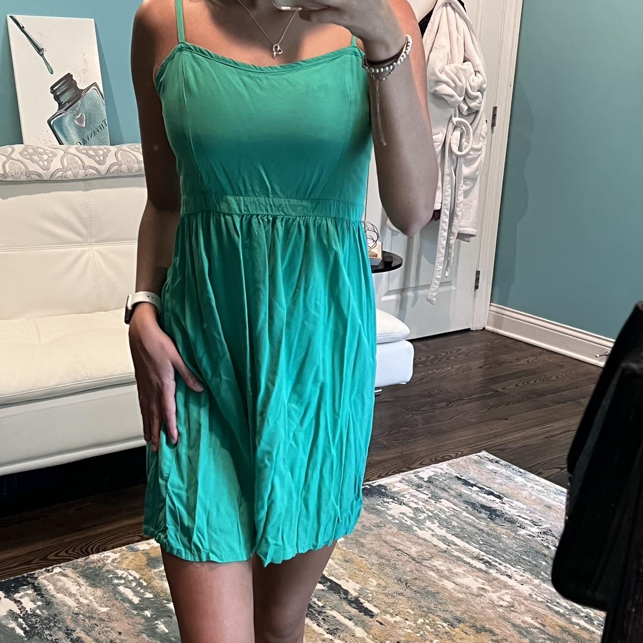 Old navy green outlet dress