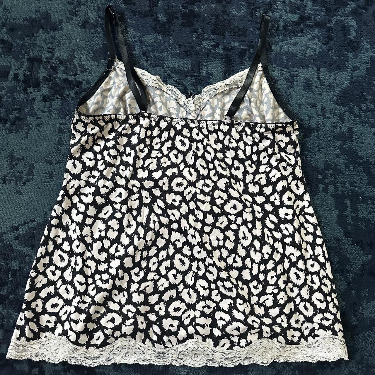 cheetah print y2k babydoll top. so cute when tied... - Depop