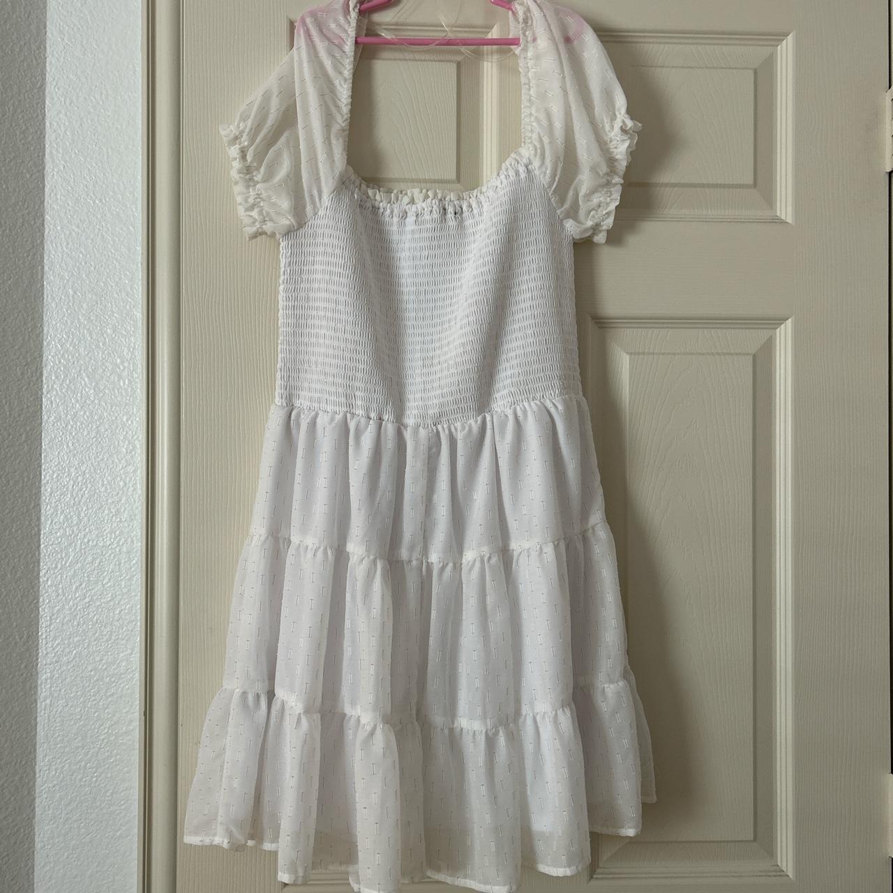 Crystal Doll Women's White Dress (2)