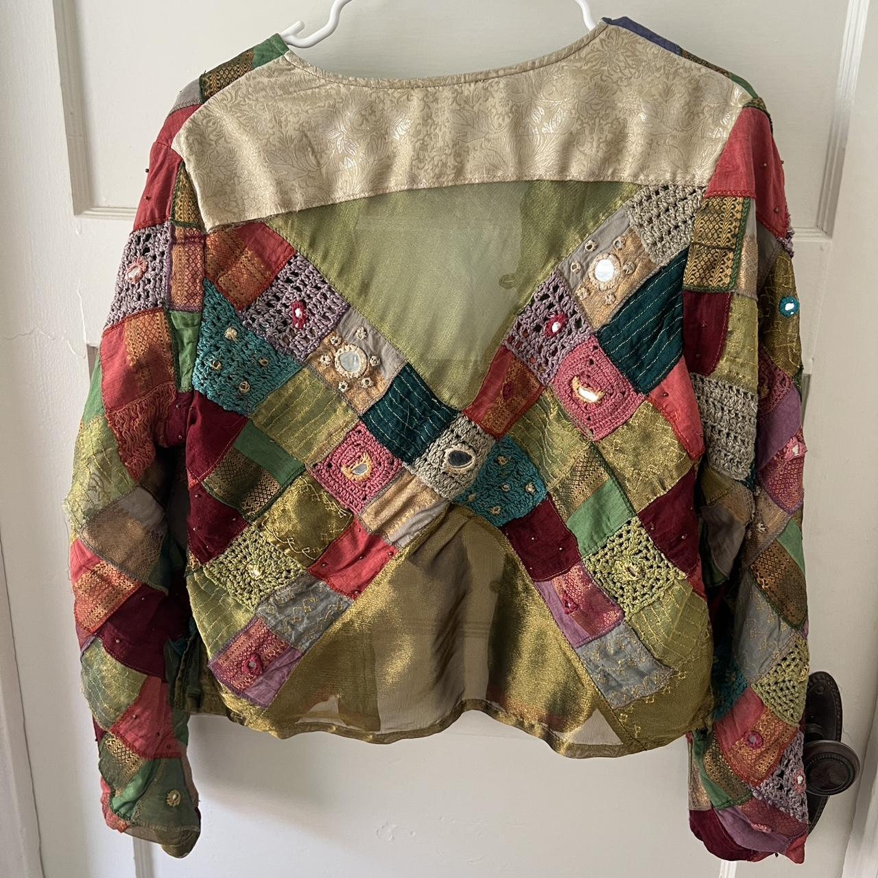 Vintage Women's Party Jacket - Multi - L – Stunni… - image 5
