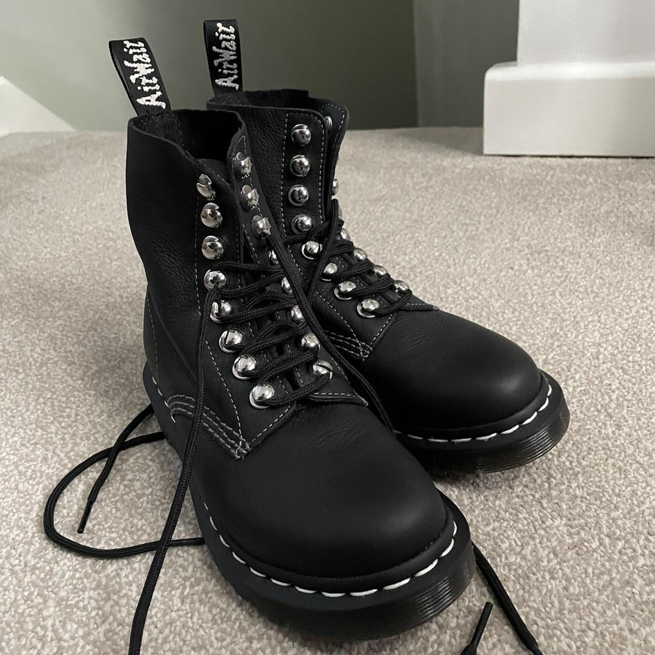 Martens 1460 Eye Ski Hook Boots in Depop