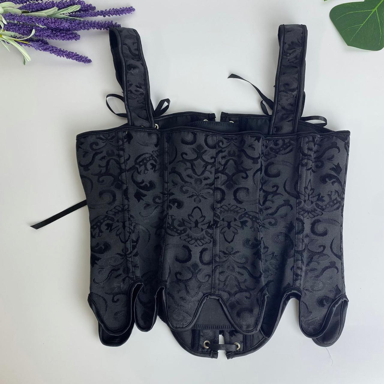 Women’s Black Corset | Depop