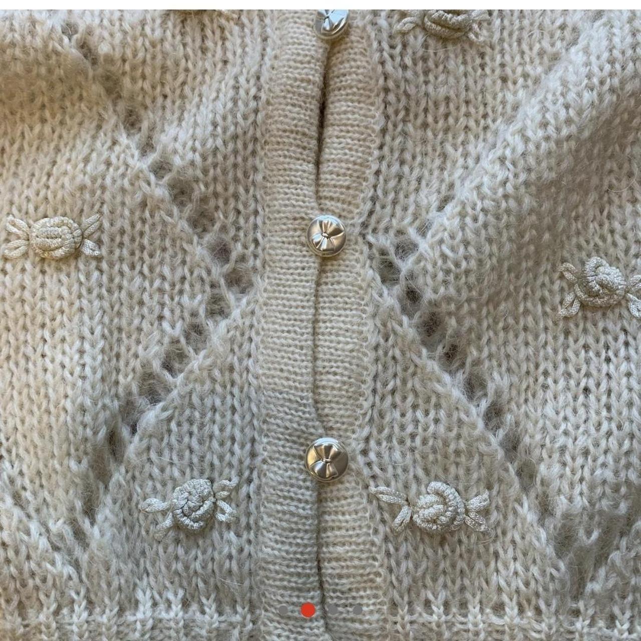 Women's Cream Cardigan | Depop