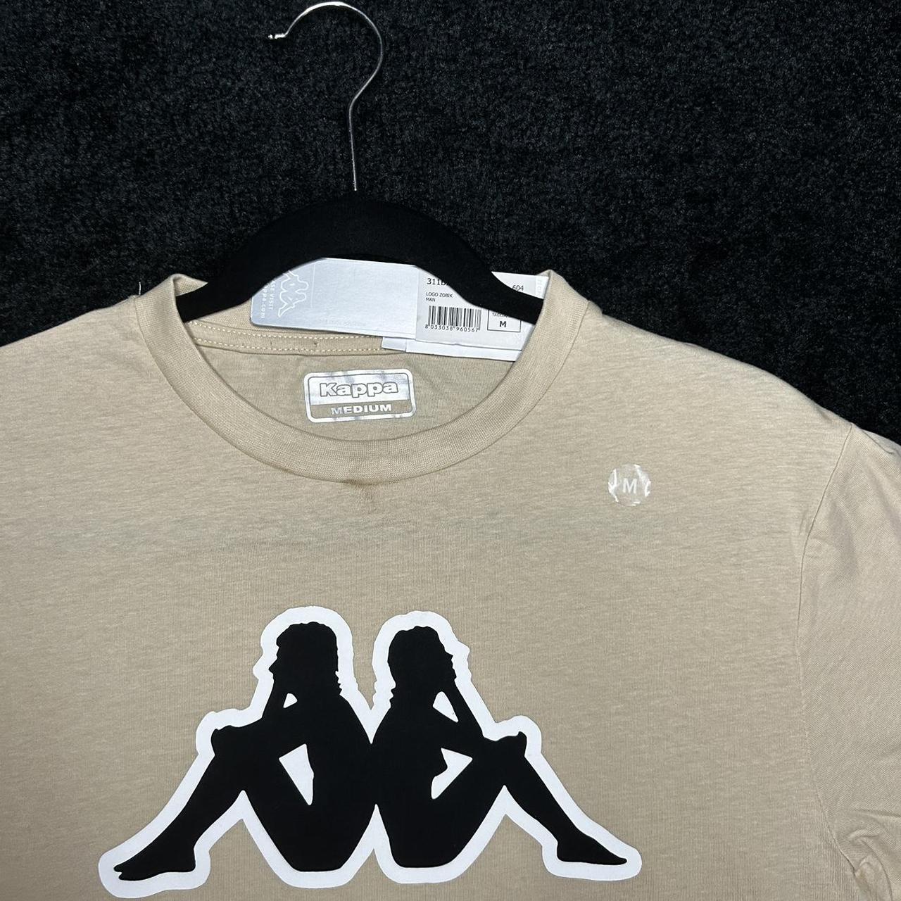 New Medium Tan Kappa shirt Depop