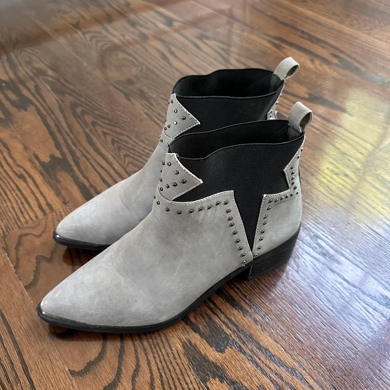 Missguided grey boots hotsell