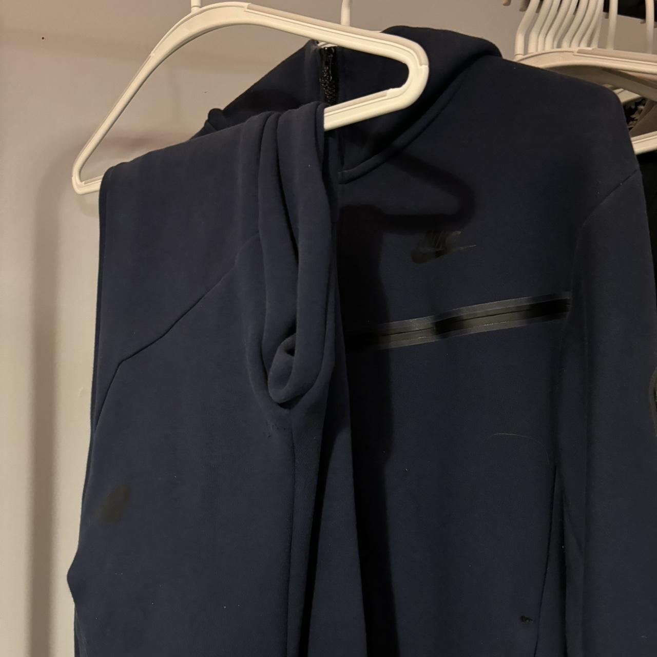 mens navy nike tech tracksuit