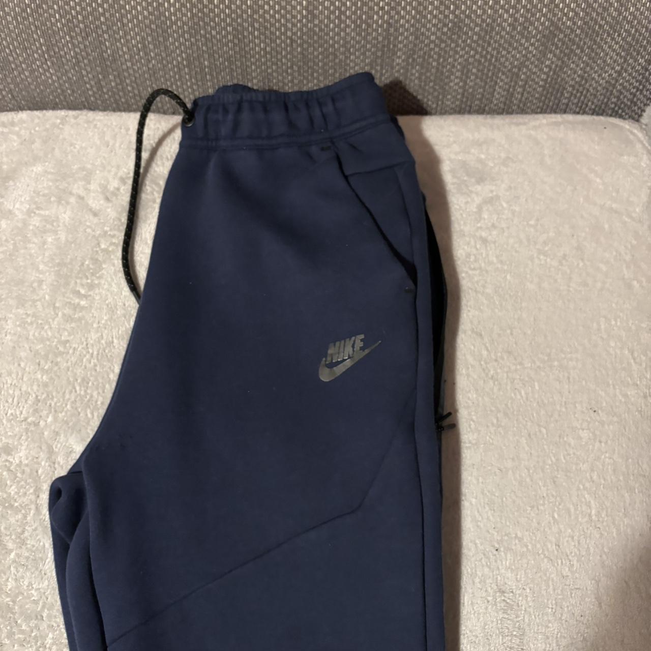 mens navy nike tech tracksuit