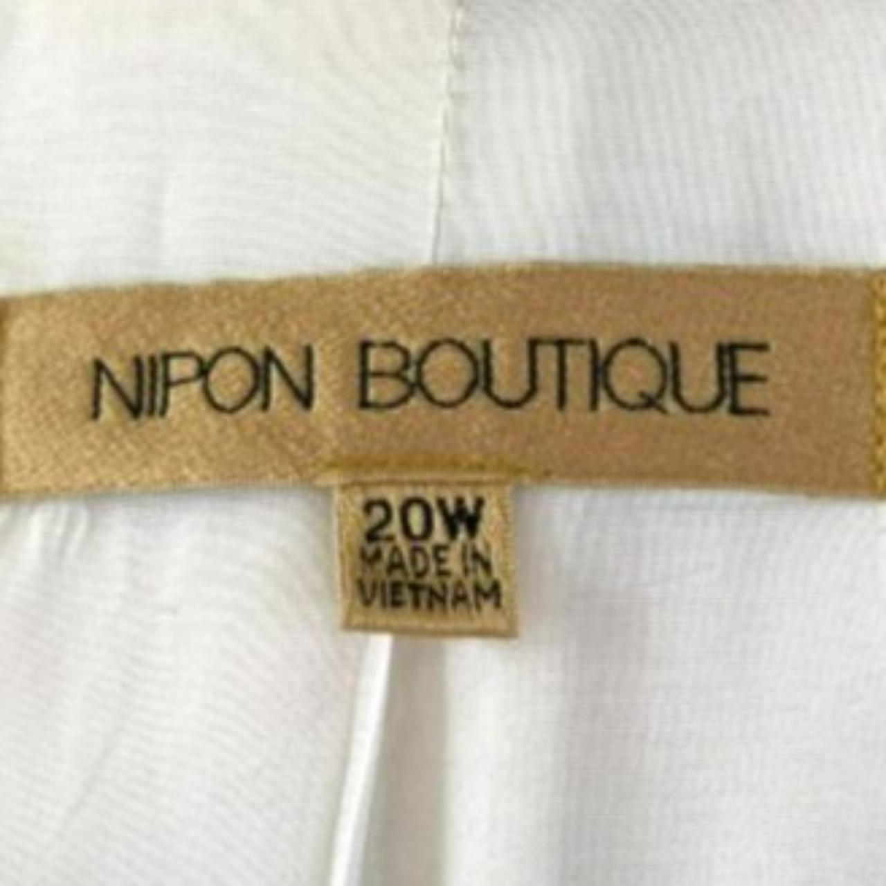 Albert Nipon Women's Blazer Jacket - White/Black … - image 3