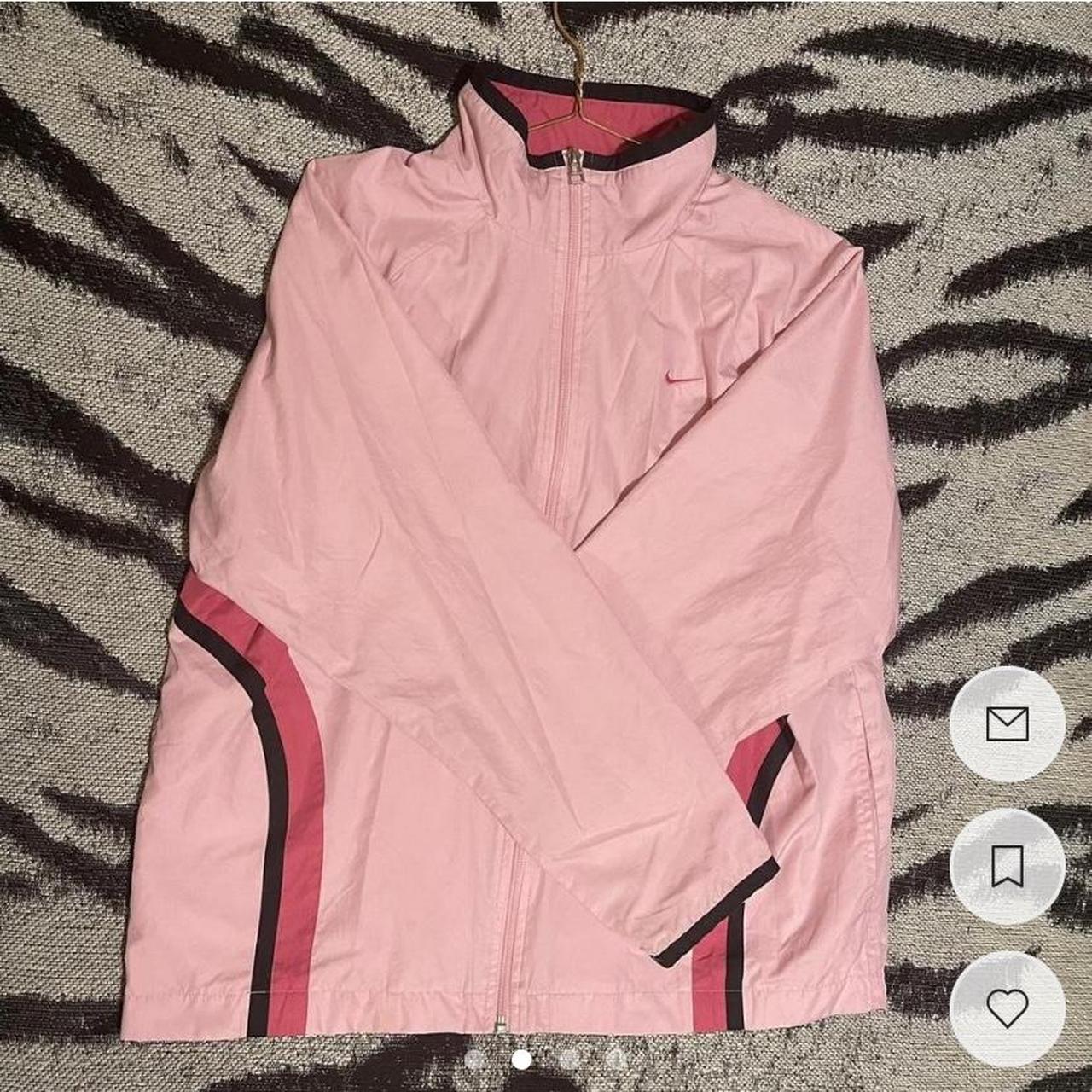 womens nike pink windbreaker