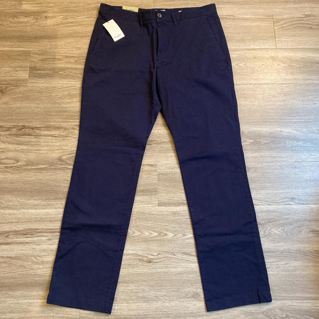 Goodfellow & Co. Men's Navy Trousers | Depop