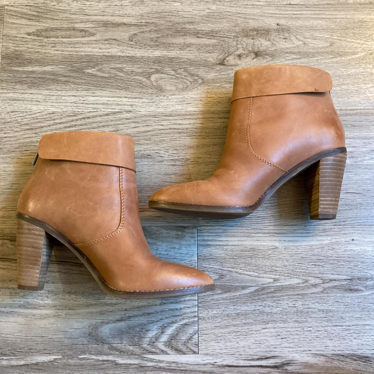 Lucky brand nycott leather sales bootie