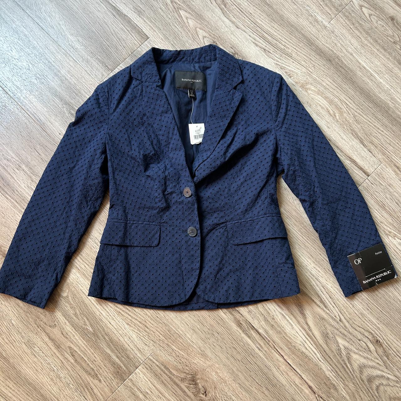 Banana republic hot sale navy blazer