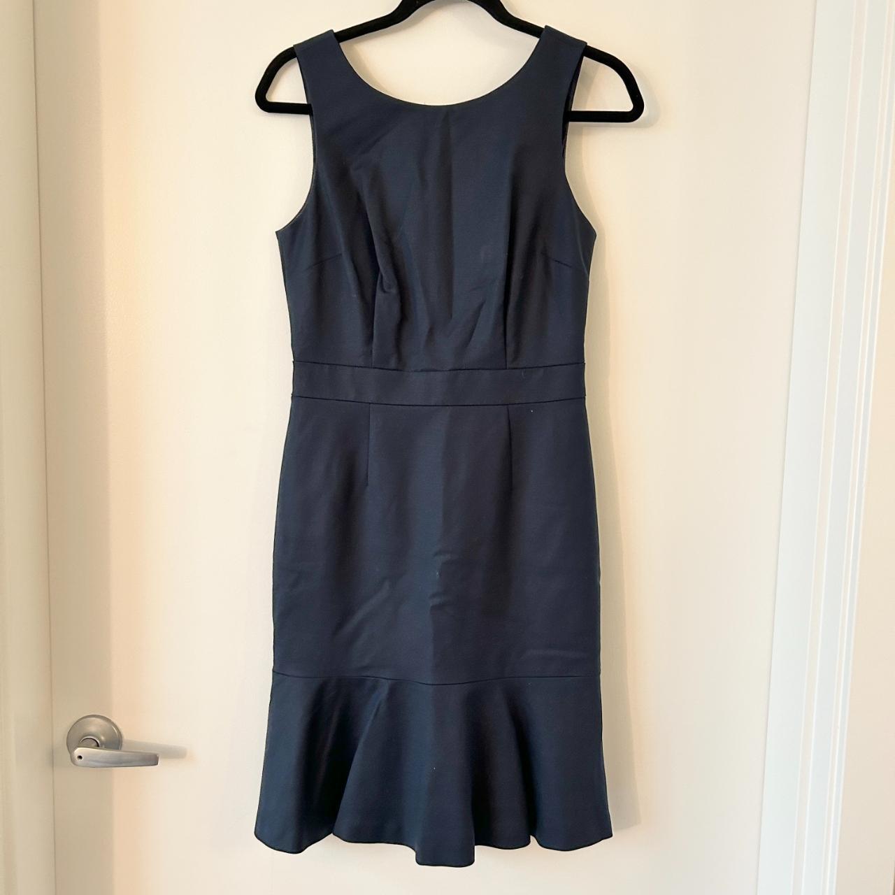 Banana republic best sale navy blue dress