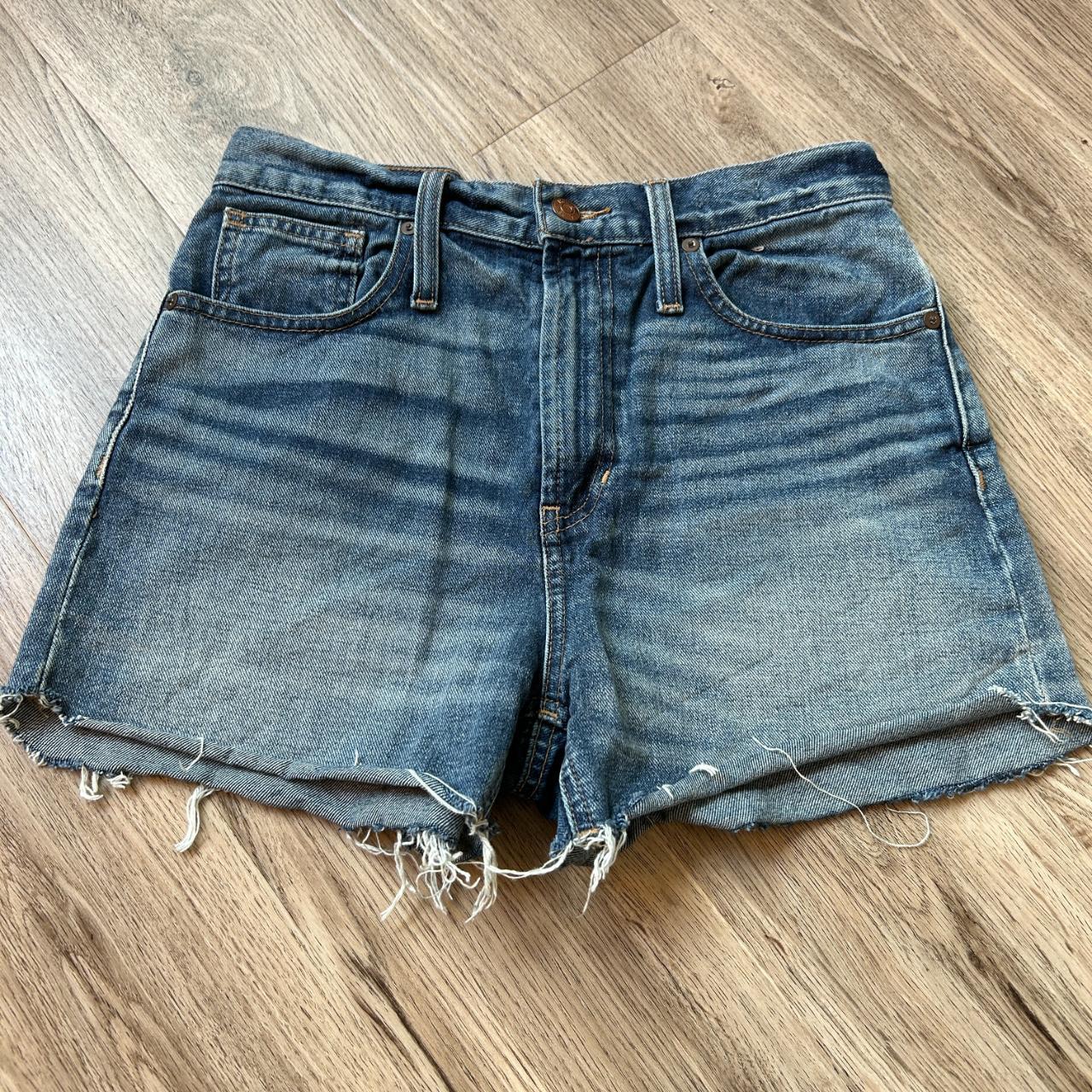 the perfect jean short in ullman wash