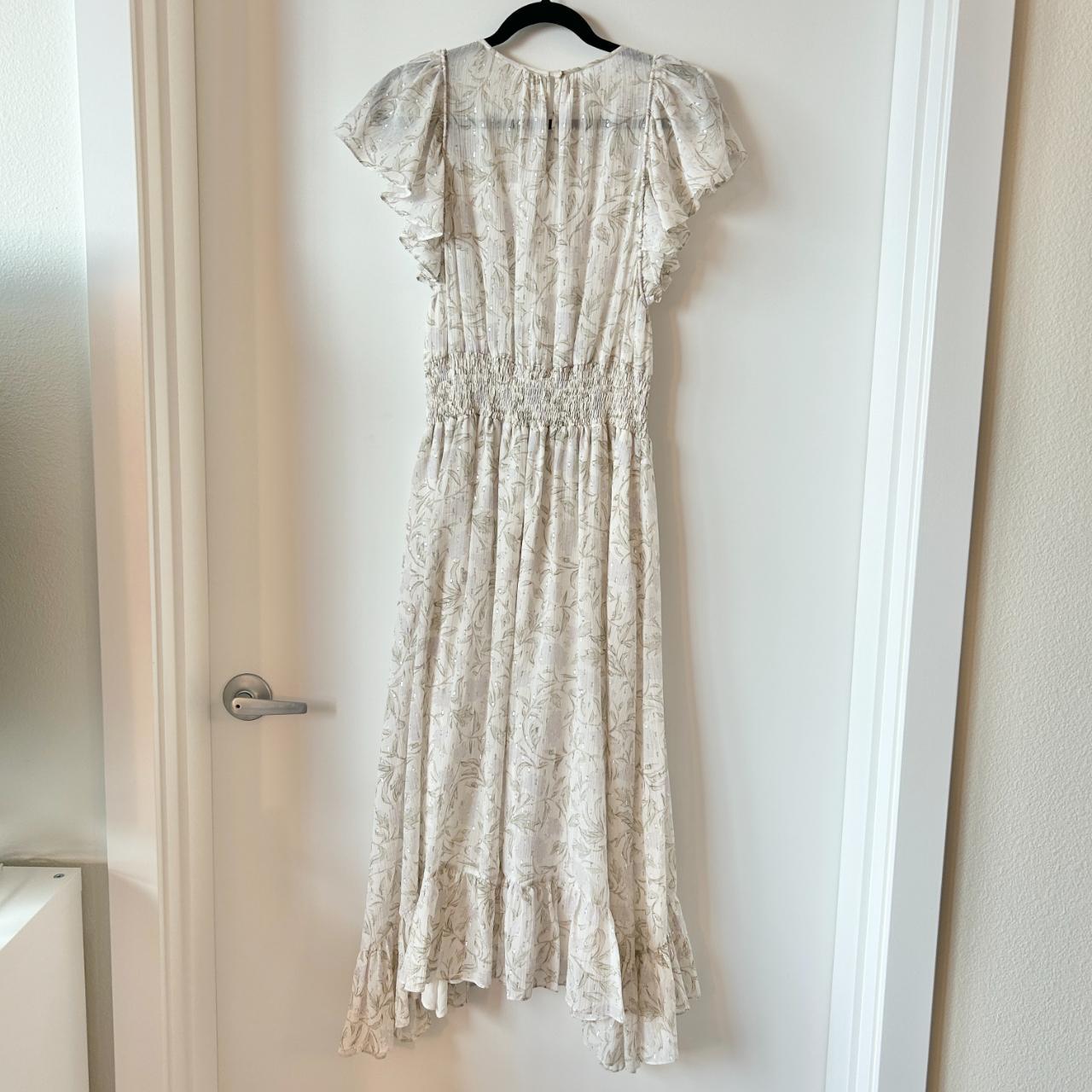 Rebecca taylor 2024 silver dress