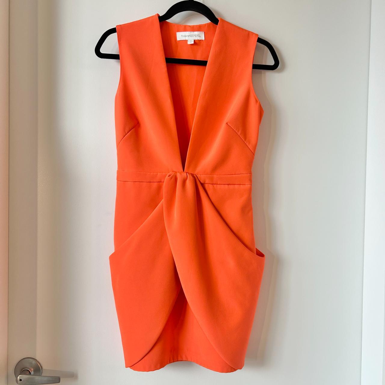 Finders keepers orange top dress