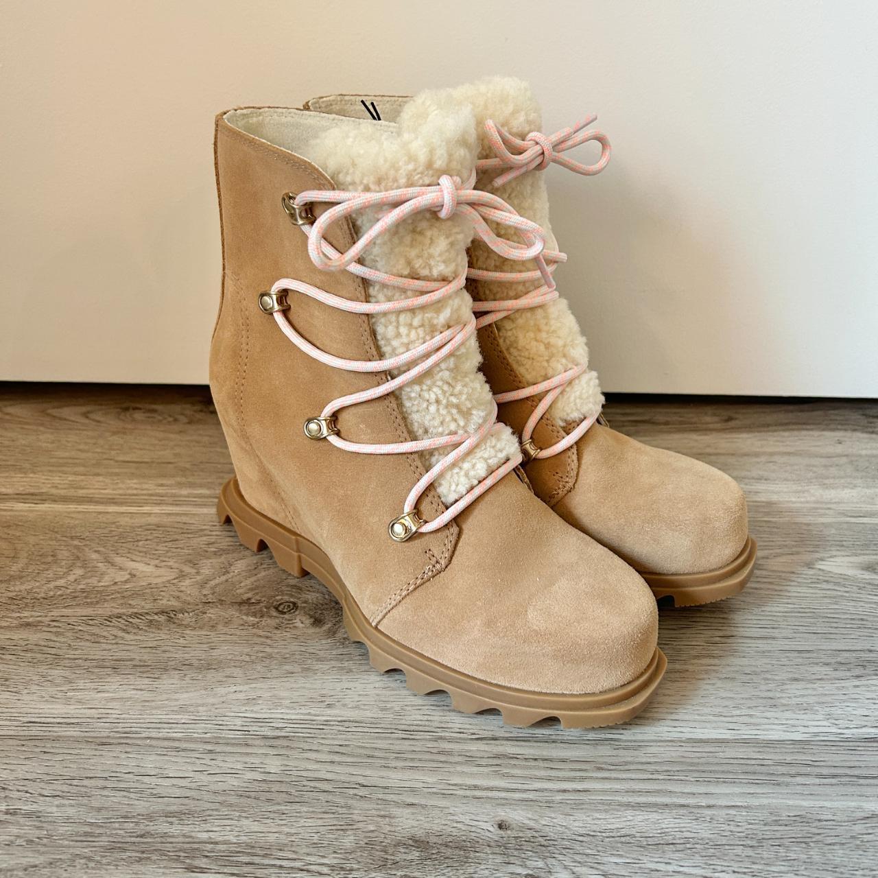 Sorel wedge shearling sale