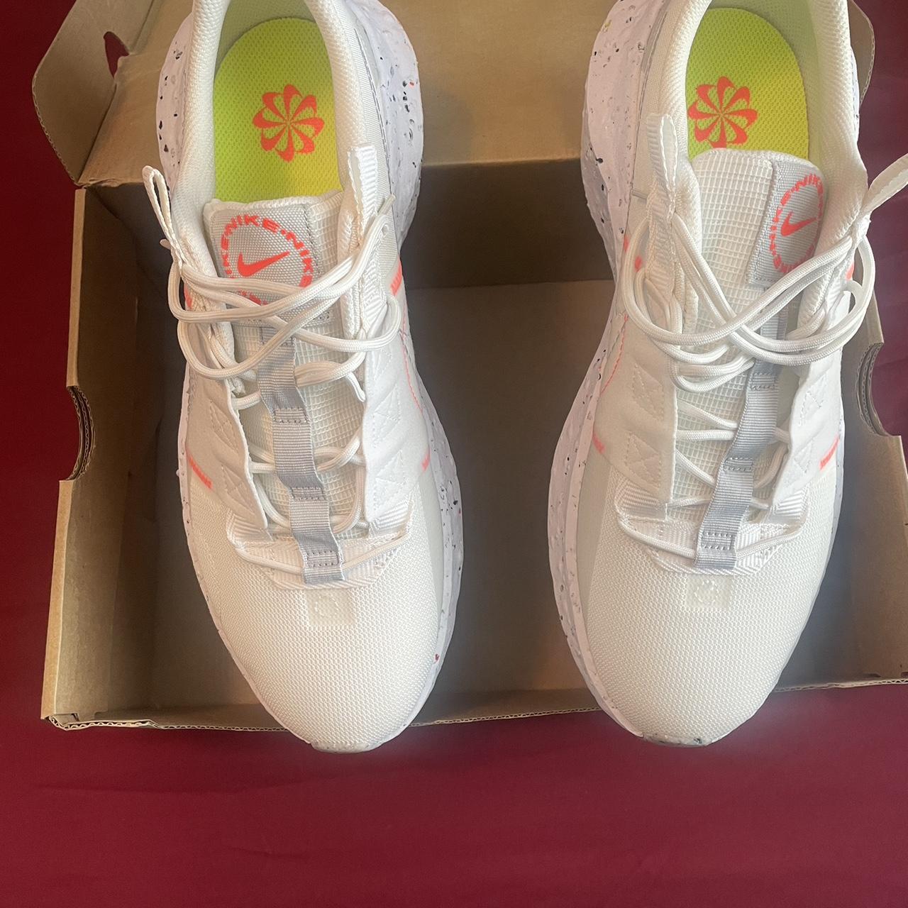 nike off white orange shoes