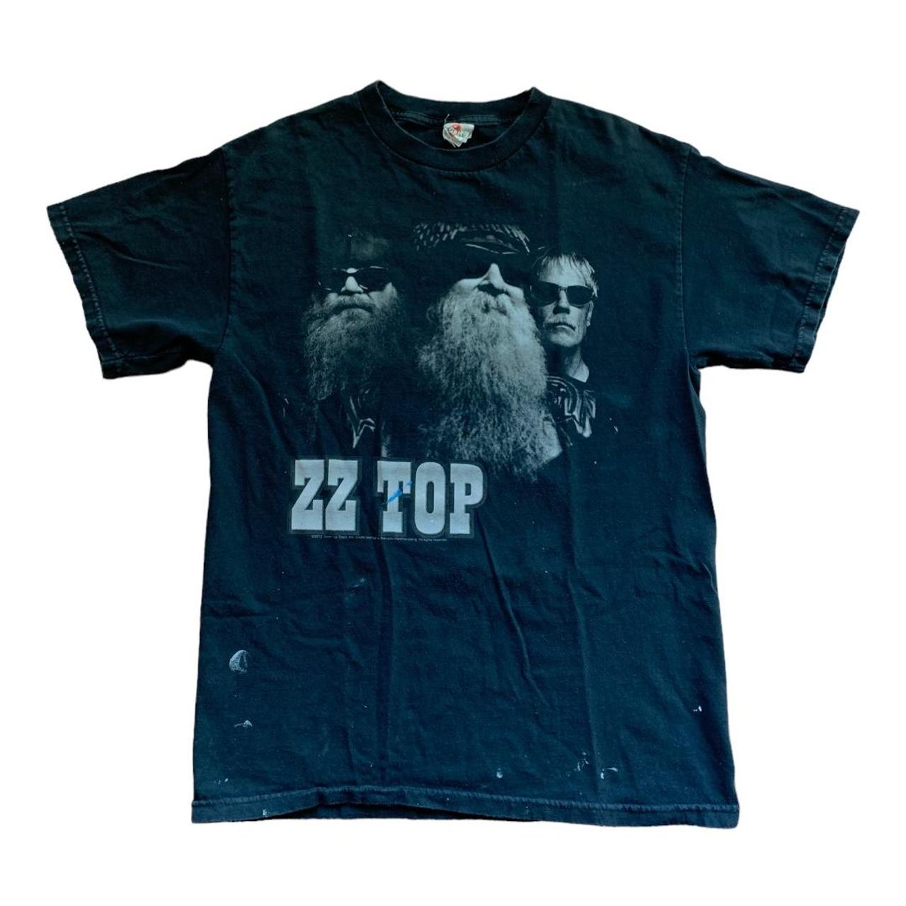 ZZ Top t shirt. Fits true to size which is a... - Depop