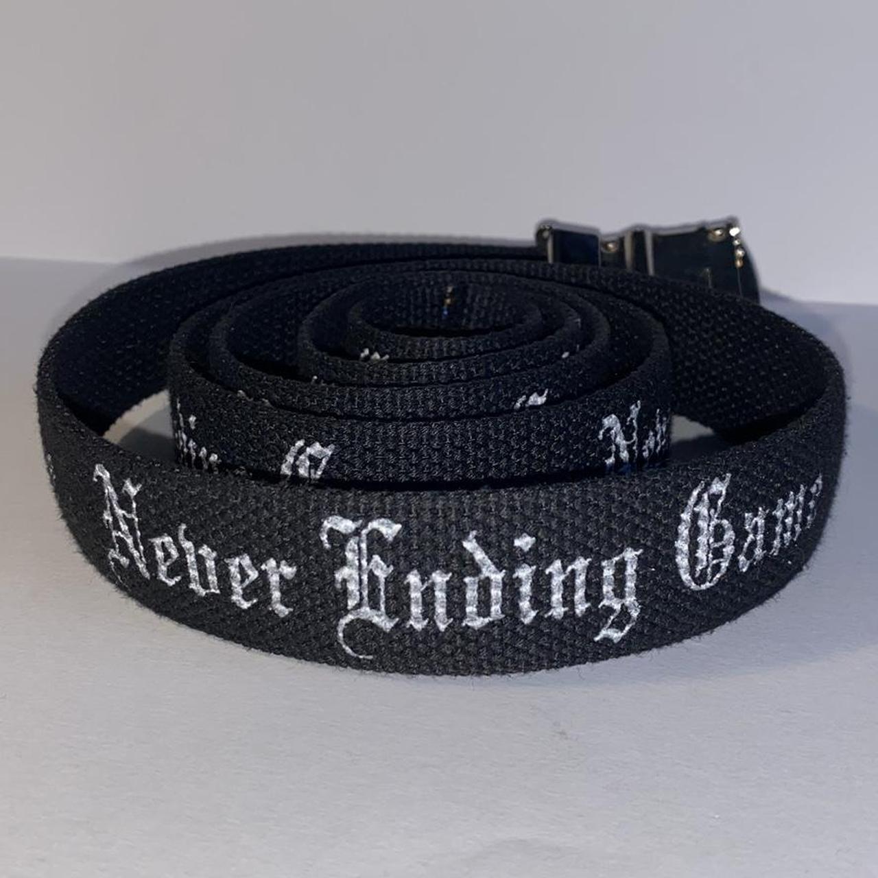 Never Ending Game belt Excellent Condition Print is... - Depop