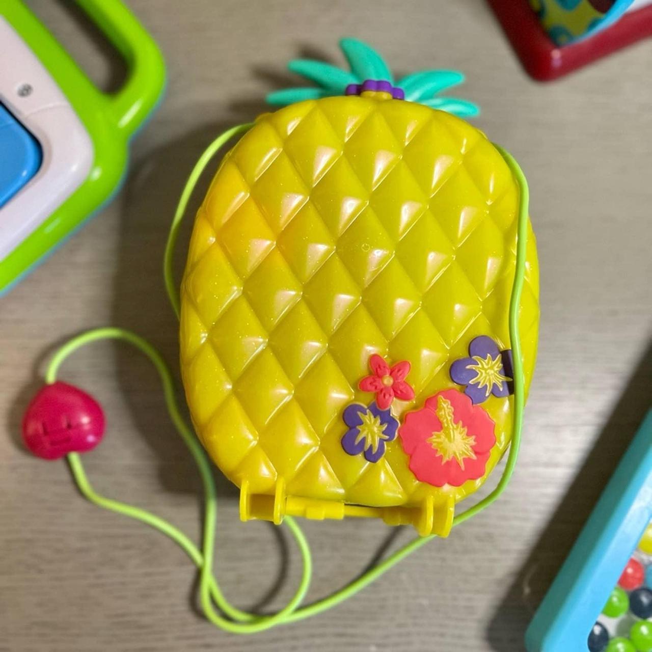 Pineapple polly pocket purse hot sale