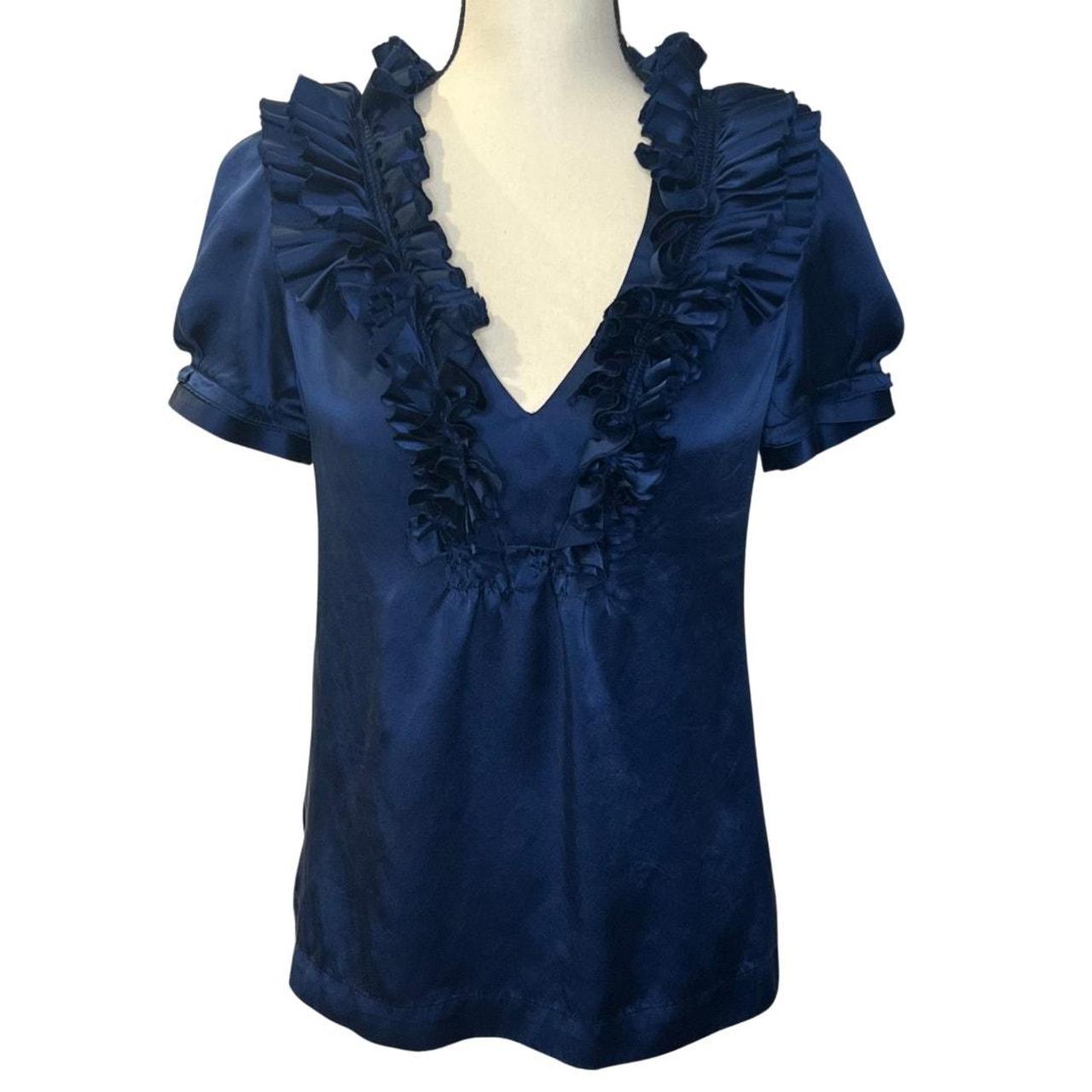 Bcbg silk blouse online